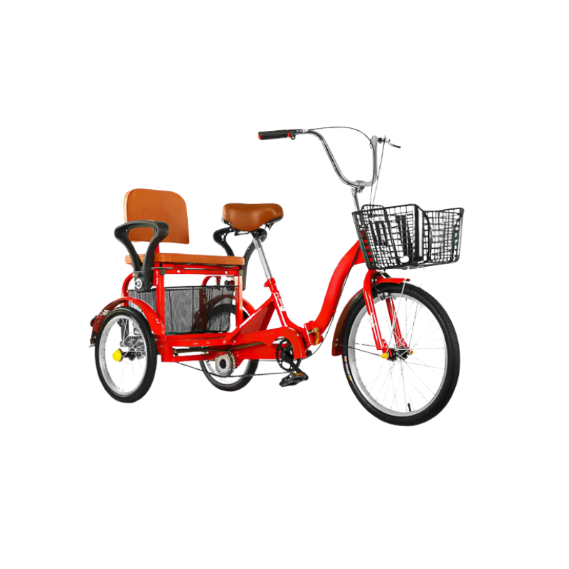 Triciclo con seduta posteriore
