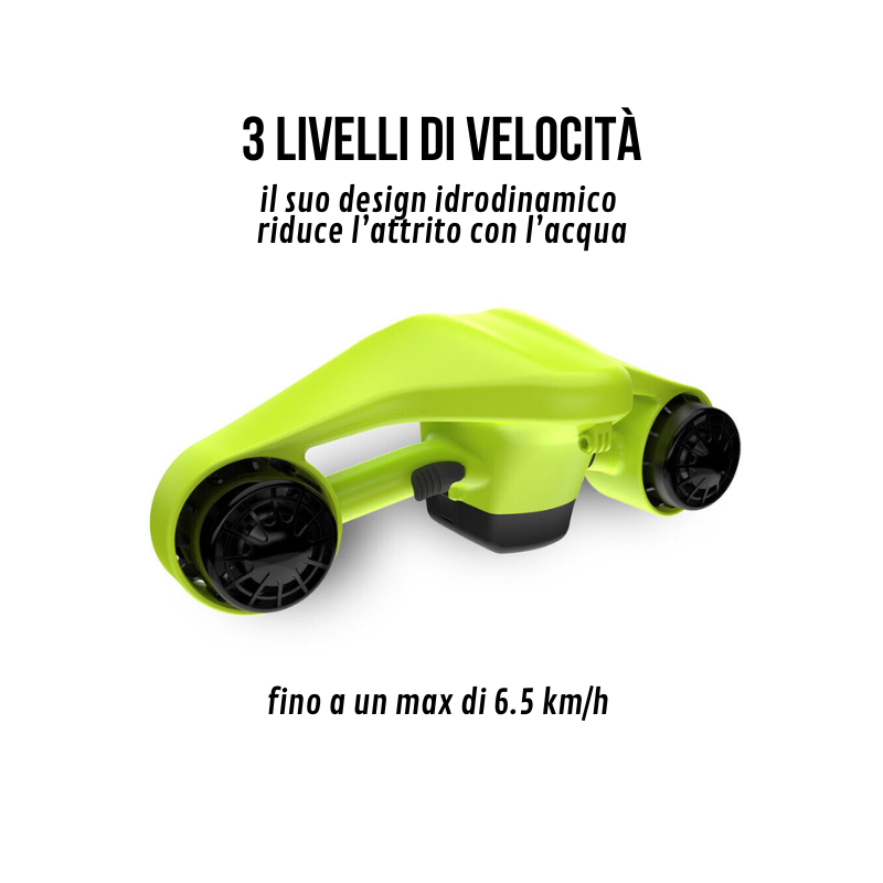 Scooter acqua elettrico