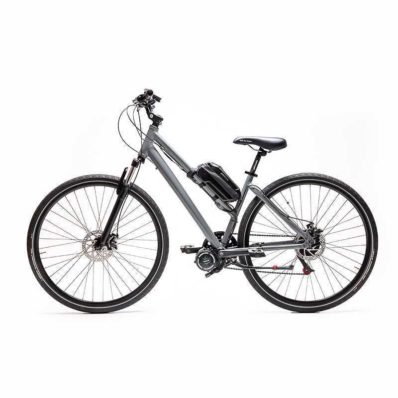 City Bike IBRIDA a pedalata assistita BAFANG 500W elettrica donna-uomo
