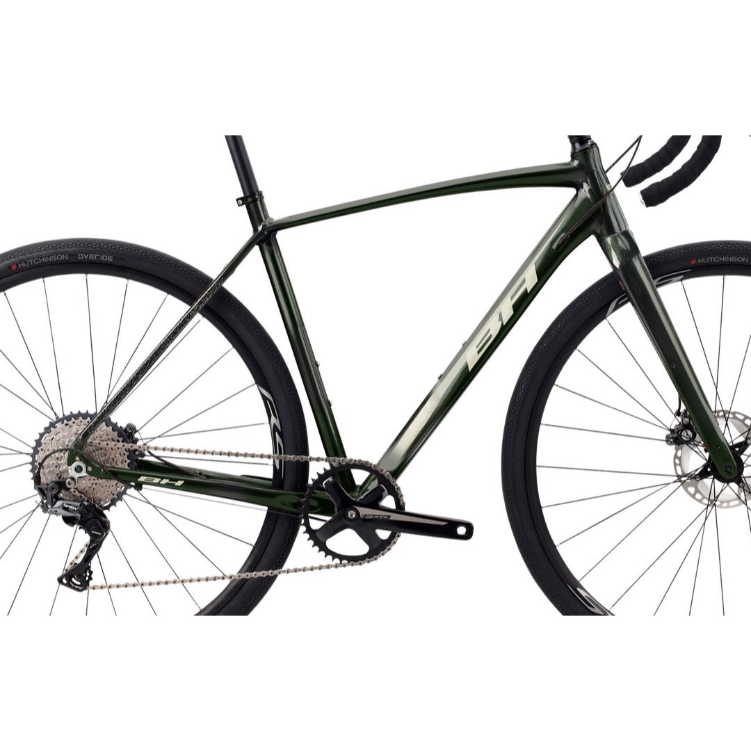 BH GravelX Alu 1.0 · Gravel bike Shimano GRX 1x11 · Verde