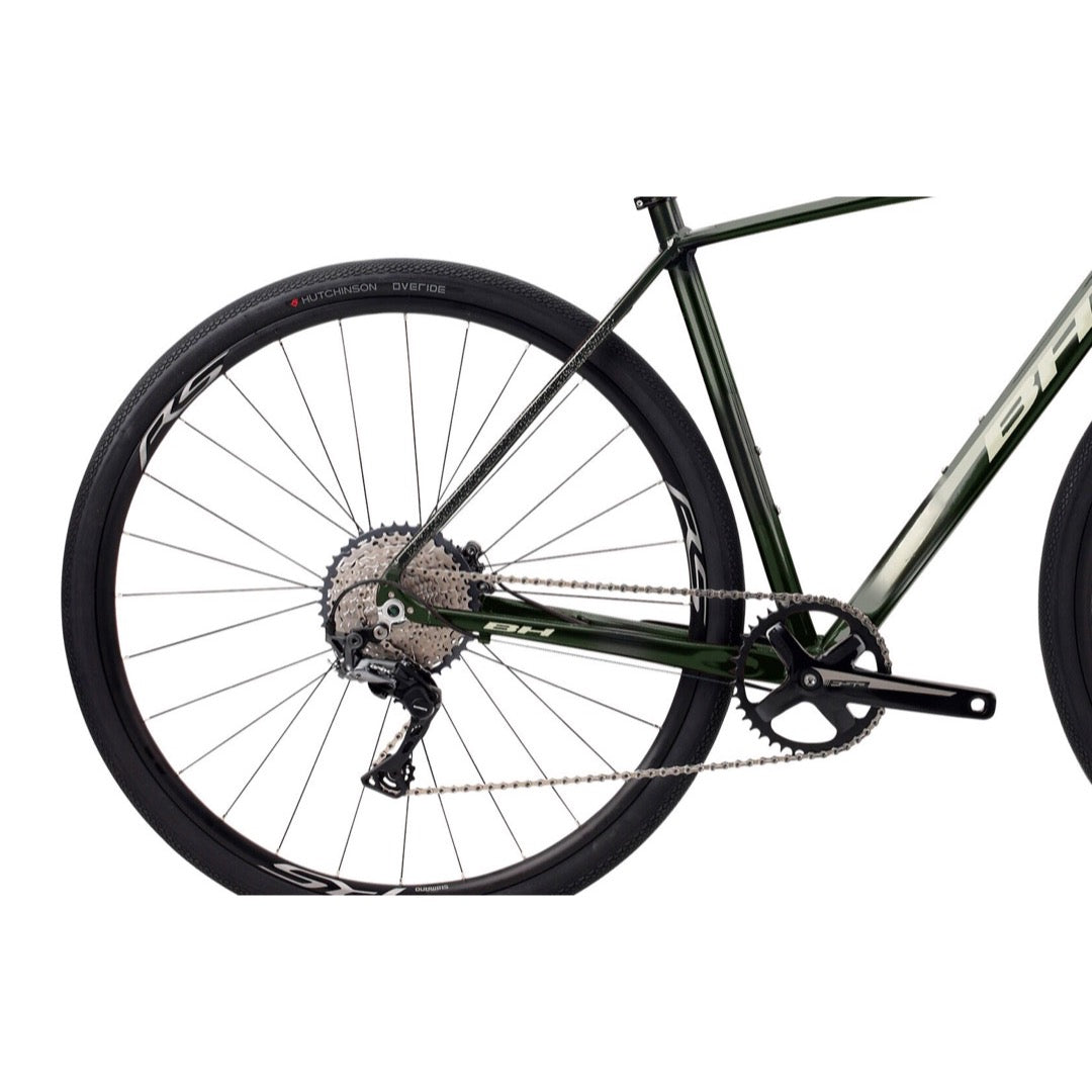 BH GravelX Alu 1.0 · Gravel bike Shimano GRX 1x11 · Verde