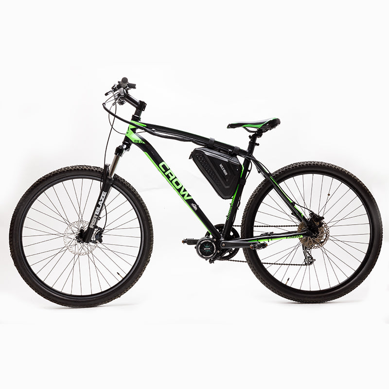 E-Bike MTB Bafang Crow 29 Green\Black - Tecnobicielettrica