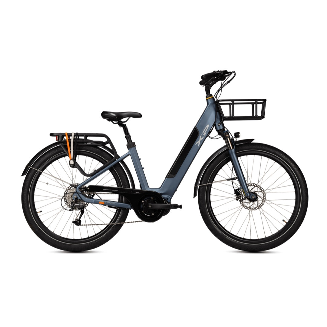 XP I-MD9 city bike elettrica Blu acciaio
