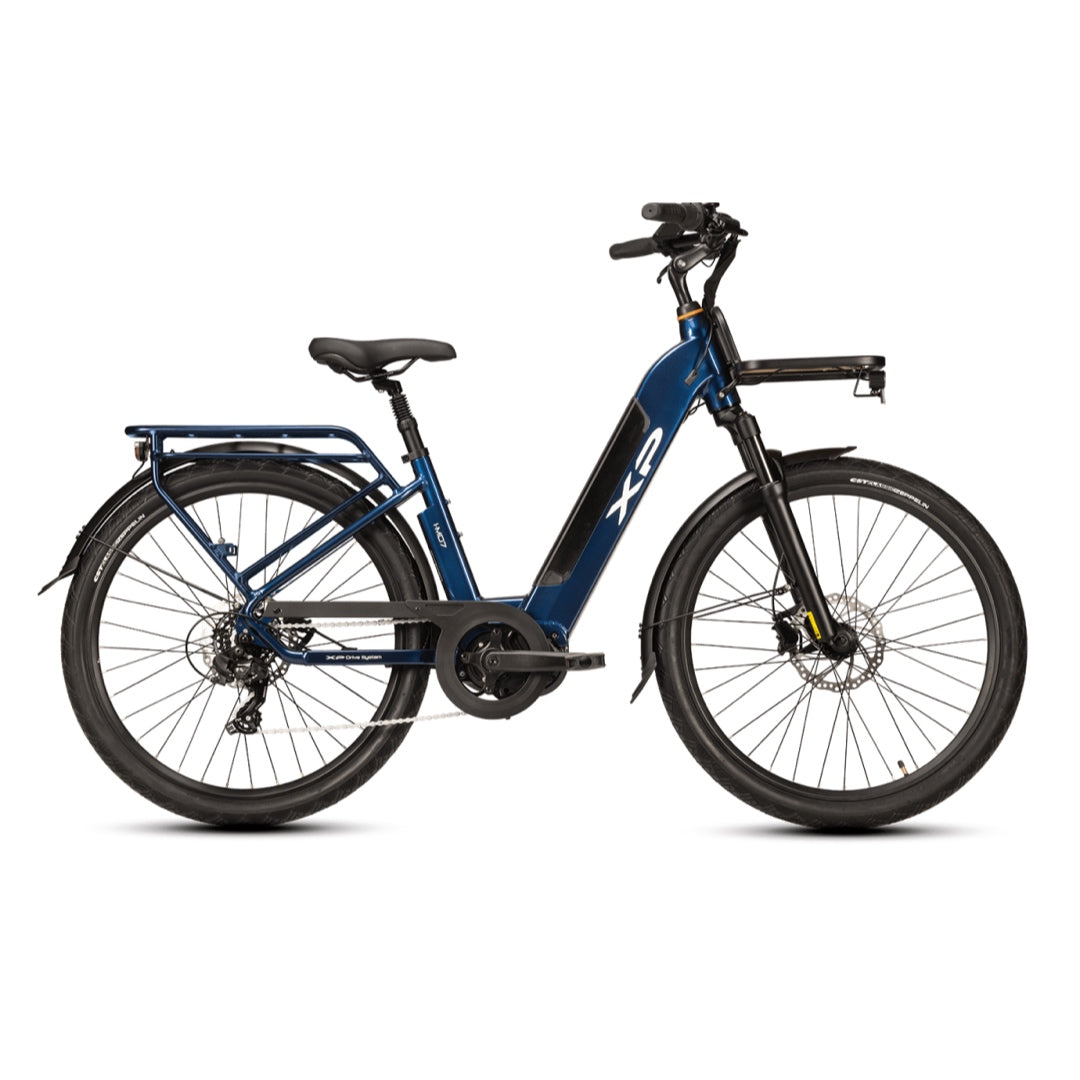 XP I-MD7 city bike elettrica Blu profondo