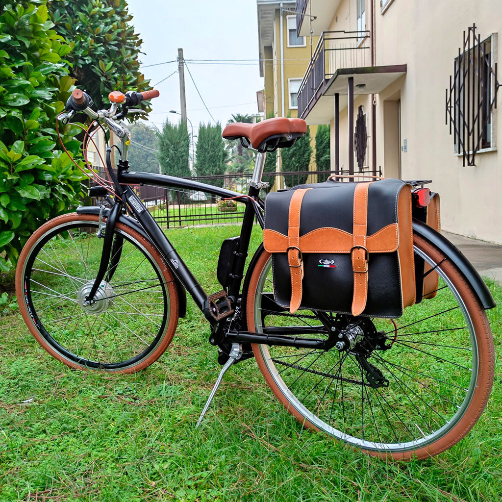 City bike Vintage a pedalata assistita per uomo - Tecnobicielettrica